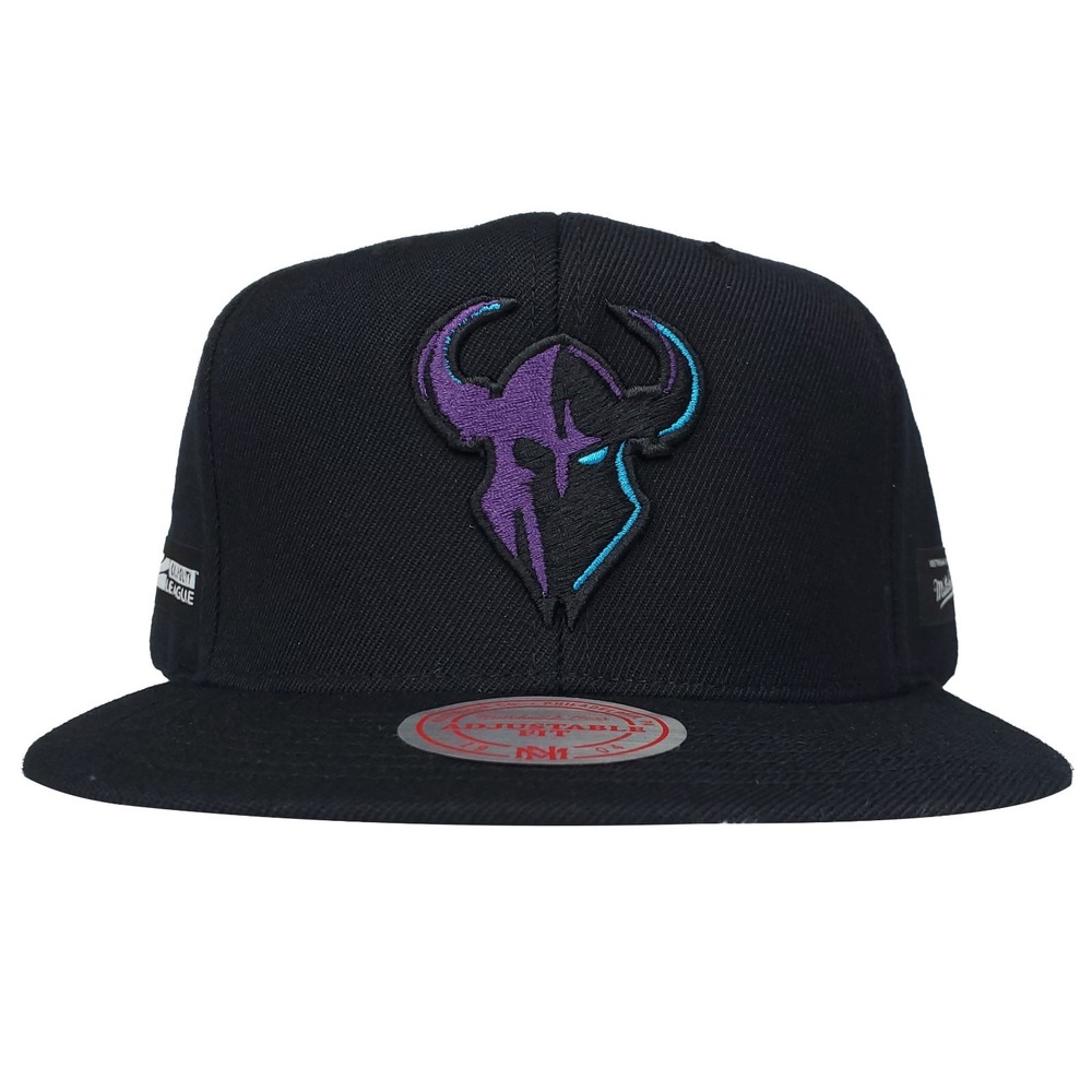 Minnesota Rokkr Call of Duty Mitchell & Ness Snapback Hat Cap 3D Logo Black NWT